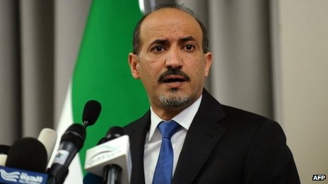 أحمد الجربا على رأس الائتلاف الوطني السوري المعارض منذ يوليو 2013