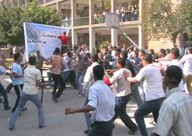 اشتباكات بجامعة عين شمس-ارشيفية