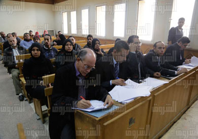 محاكمه قتيل الدرب الاحمر -تصوير أحمد عبد الجواد