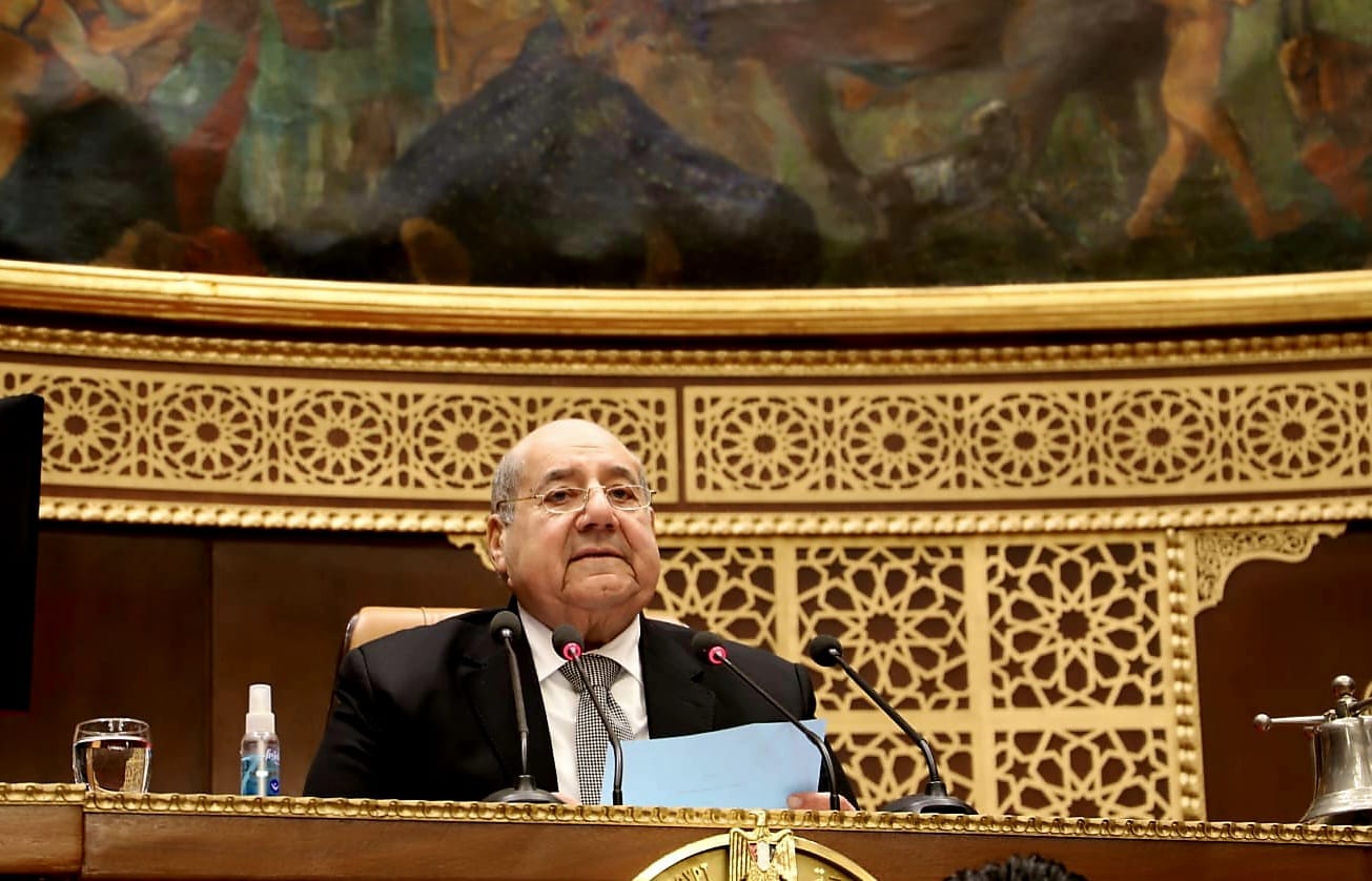 المستشار عبدالوهاب عبدالرازق رئيس مجلس الشيوخ