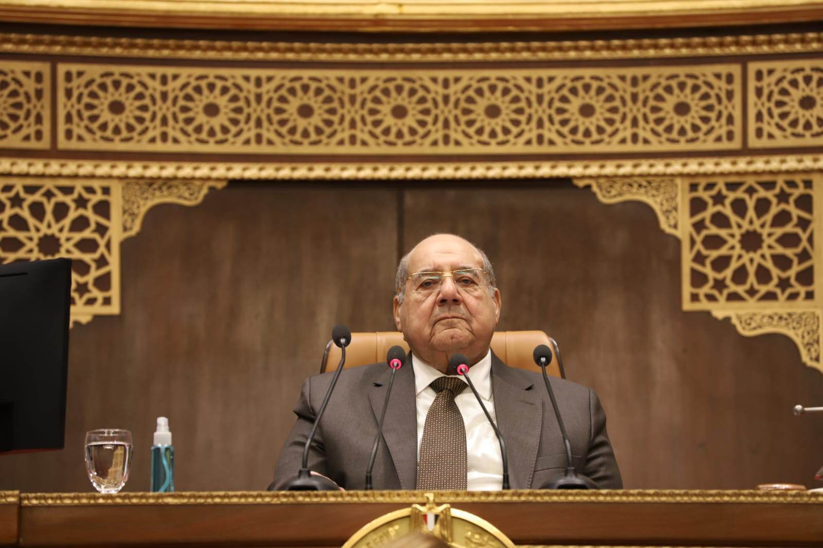 المستشار عبد الوهاب عبد الرازق رئيس مجلس الشيوخ