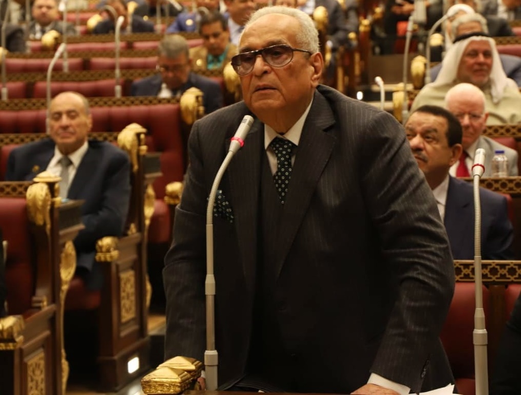 المستشار بهاء الدين أبو شقة، وكيل مجلس الشيوخ