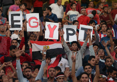 مشجعي المنتخب المصرى