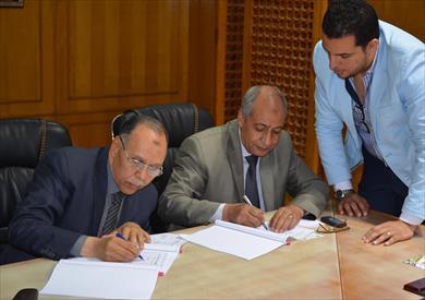 بروتوكول تعاون بين محافظة الإسماعيلية و المعهد القومى للبحوث الفلكية