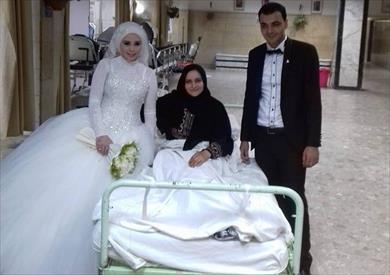 العروسين داخل طوارئ المنصورة