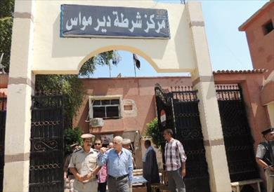 مدير أمن المنيا يفاجئ مركز شرطة ديرمواس