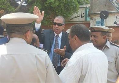 مدير امن بنى سويف يقود حملة ازالة بمدينة ببا جنوب المحافظة