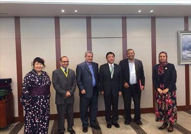 رئيس جامعه بنى سويف يلتقى السفير اليابانى بالقاهرة لبحث سبل التعاون العلمى والبحثى