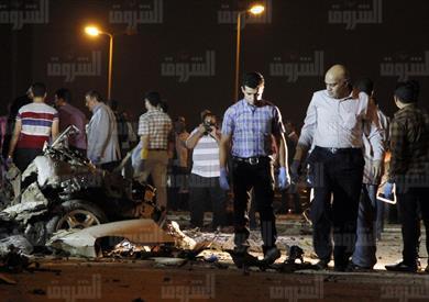 موقع الحادث - تصوير لبنى طارق