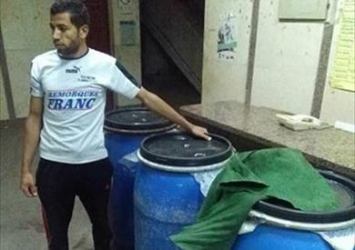 صحة بنى سويف تتمكن من ضبط 1050 لتر البان غير صالحة للاستهلاك الادامى