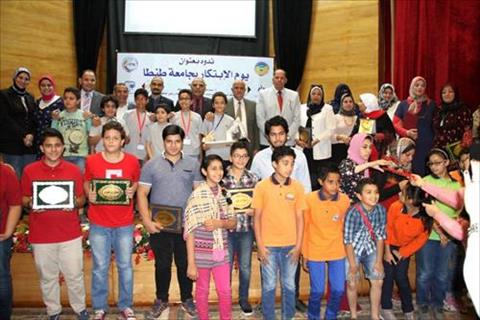 تكريم المخترعين بحامعة طنطا