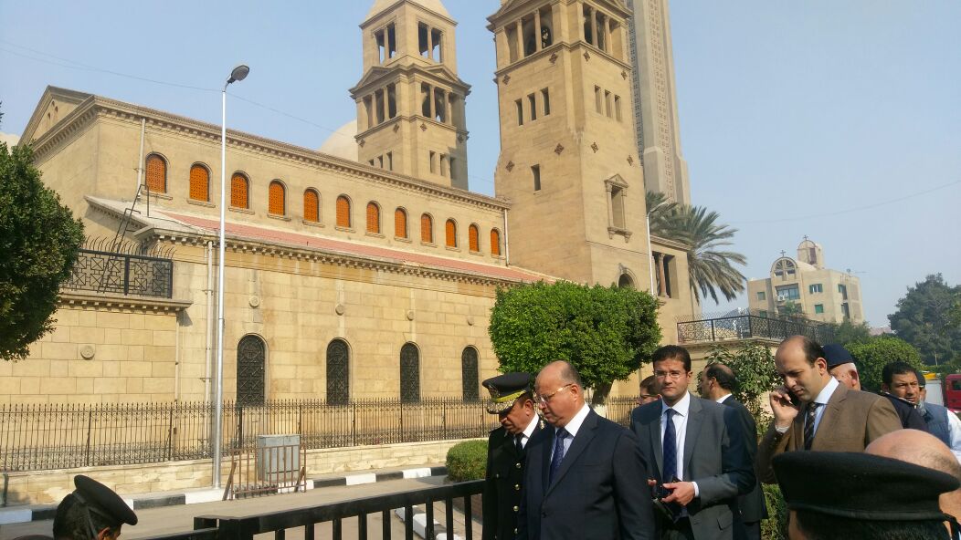 مدير أمن القاهرة يتفقد الكنائس