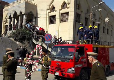 جنازة شهيد الفيوم