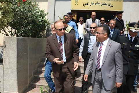 أثناء تفقد المحافظ