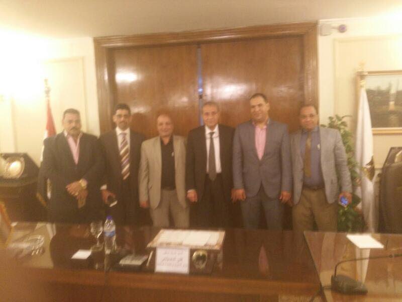 لقاء وزير التموين بالبدالين