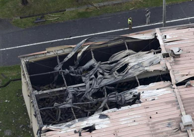 انفجار ضخم في مستودع تابع للجيش الأمريكي قرب العاصمة اليابانية