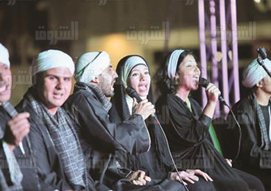 جانب من ختام مهرجان المسرح المستقل- تصوير رافي شاكر