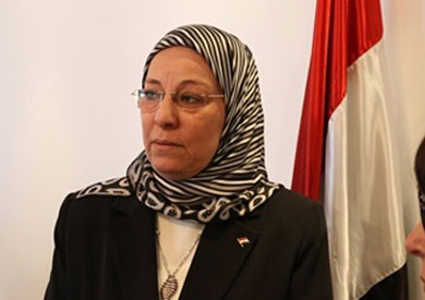 وزيرة القوى العاملة، ناهد العشري