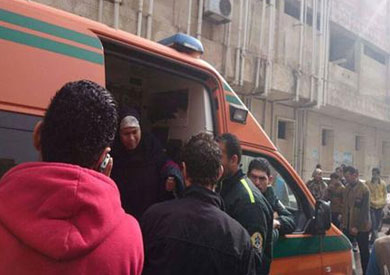 مصرع 3 عمال سقطوا من الطابق العاشر فى الإسكندرية