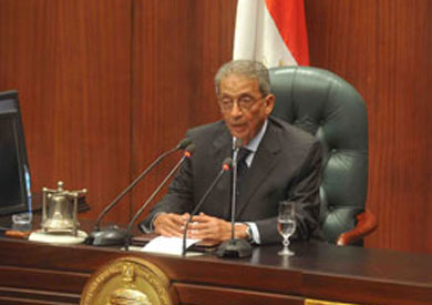 عمرو موسى رئيس لجنة الخمسين