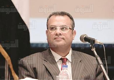 اندريه زكى رئيس الهيئة القبطية الانجيلية - تصوير ايمان هلال