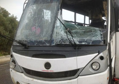 هجوم على اتوبيس جيش بسيناء