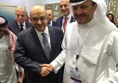 الوزير مع الأمير السعودى
