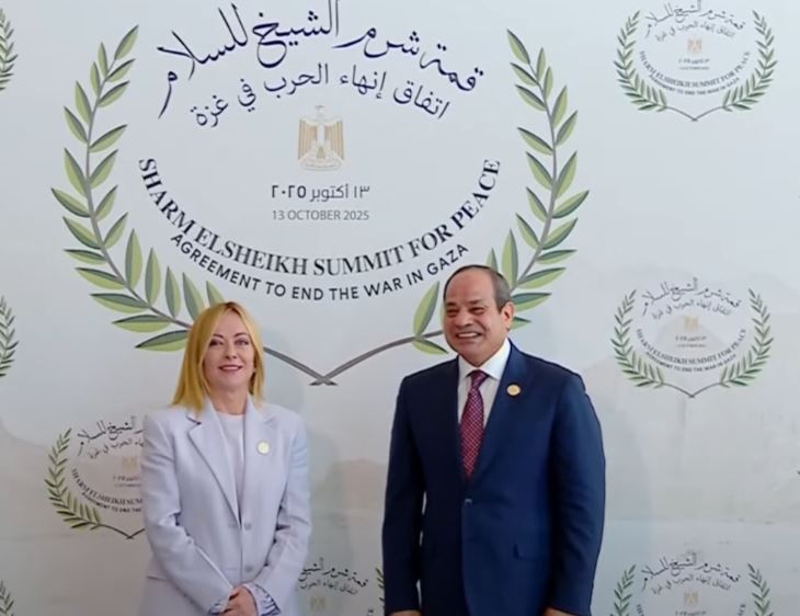 قمة شرم الشيخ للسلام.. الرئيس السيسي يستقبل رئيسة وزراء إيطاليا