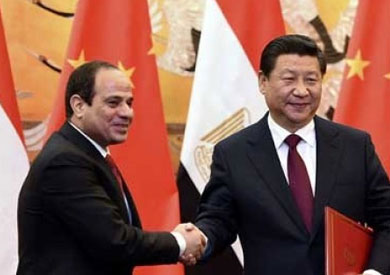 السيسي ونظيره الصيني