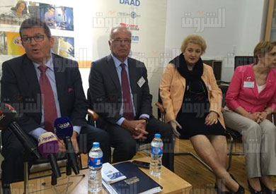 وفد نائب وزير اقتصاد ولاية بافاريا الألمانية- تصوير علياء حامد