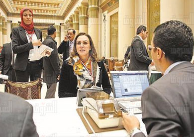 رانيا علوانى مجلس نواب 2015 الاعضاء المعينين - تصوير لبنى طارق