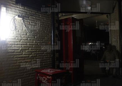 مقهى بالقصر العينى -  تصوير ابراهيم عزت