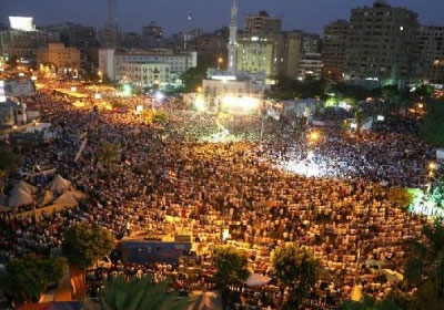 متظاهرو رابعة العدوية - ارشيفية