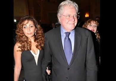 حسين فهمي وزوجته سيدة الأعمال رنا القصيبي