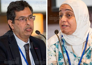 السيدة هند سليمان و د. باسم صبحي