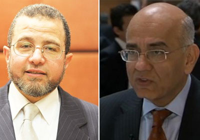 الدكتور هشام قنديل و مسعود أحمد، مدير قطاع الشرق الأوسط