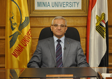 الدكتور جمال الدين أبو المجد، رئيس جامعة المنيا