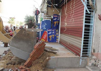 إزلة الاشغالات ببنى سويف