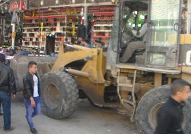 حملة إزالة بمدينة كفر الدوار