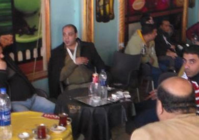 بعض المصابين من فرقة طارق الشيخ وبعض الاهالى من القاهرة