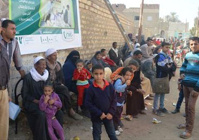 قافلة طبية لمصر الخير بقرى المنيا