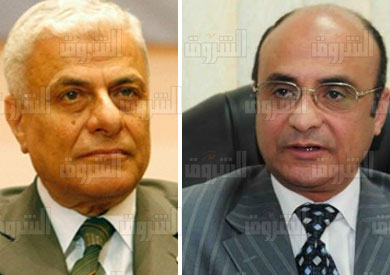 المستشار عمر مروان  والمستشار محمد عيد محجوب