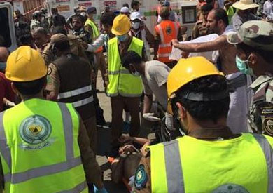 وفاة 150 حاجًا وإصابة 400 آخرين بسبب التدافع في منى