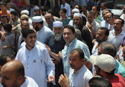مسيرة في اسيوط تابعة لجماعة الإخوان-ارشيفية