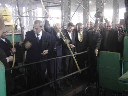 أفتتاح موسم عصير القصب بقنا