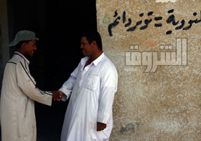 عبارات رفض المشروع تنتشر فى المدينة الهادئة