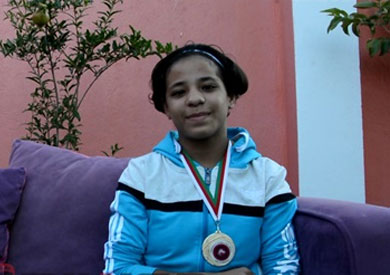 ريم مجدي بطلة مصر وإفريقيا في المصارعة النسائية