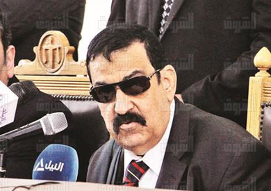 ناجى شحاتة قاضى قضية غرفة عمليات رابعة - تصوير احمد عبد الفتاح