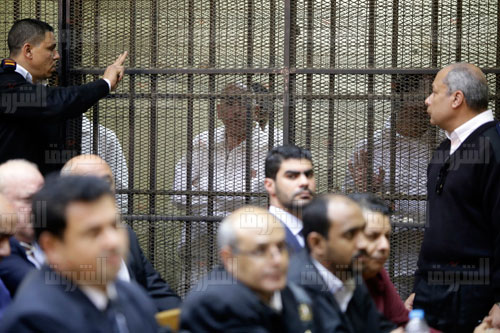 الحكم على وزير الزراعة صلاح الدين هلال - تصوير ابراهيم عزت
