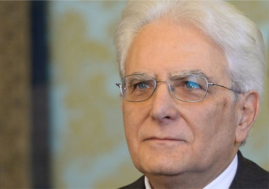 الرئيس الإيطالي سيرجيو ماتاريلا